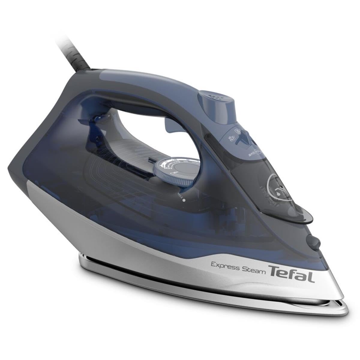 Tefal FV2868 Express Steam Max 45 gr Sürekli ve 160 gr Şok Buharlı 2500 Watt Buharlı Ütü