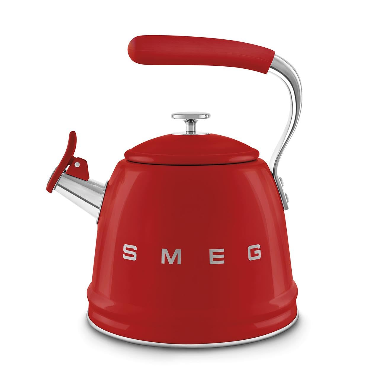 Smeg 50's Style Set Üstü Düdüklü Kettle Kırmızı 2.3 lt
