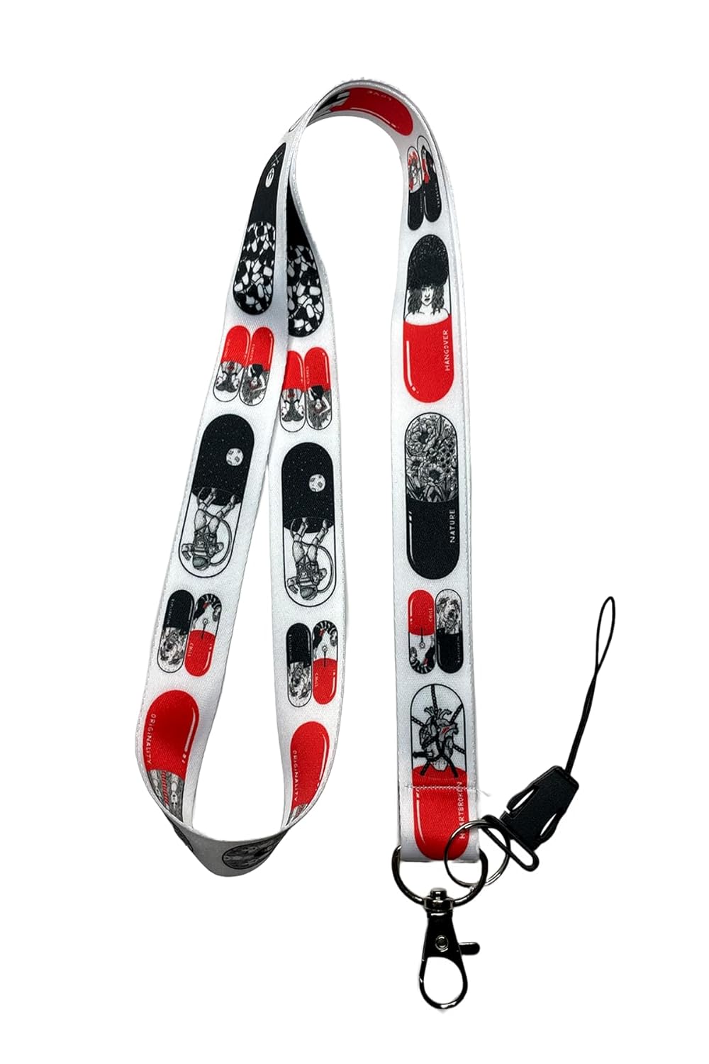 Stormistoretr Kapsül Eczacı Boyun ipi ve Telefon Askısı Lanyard