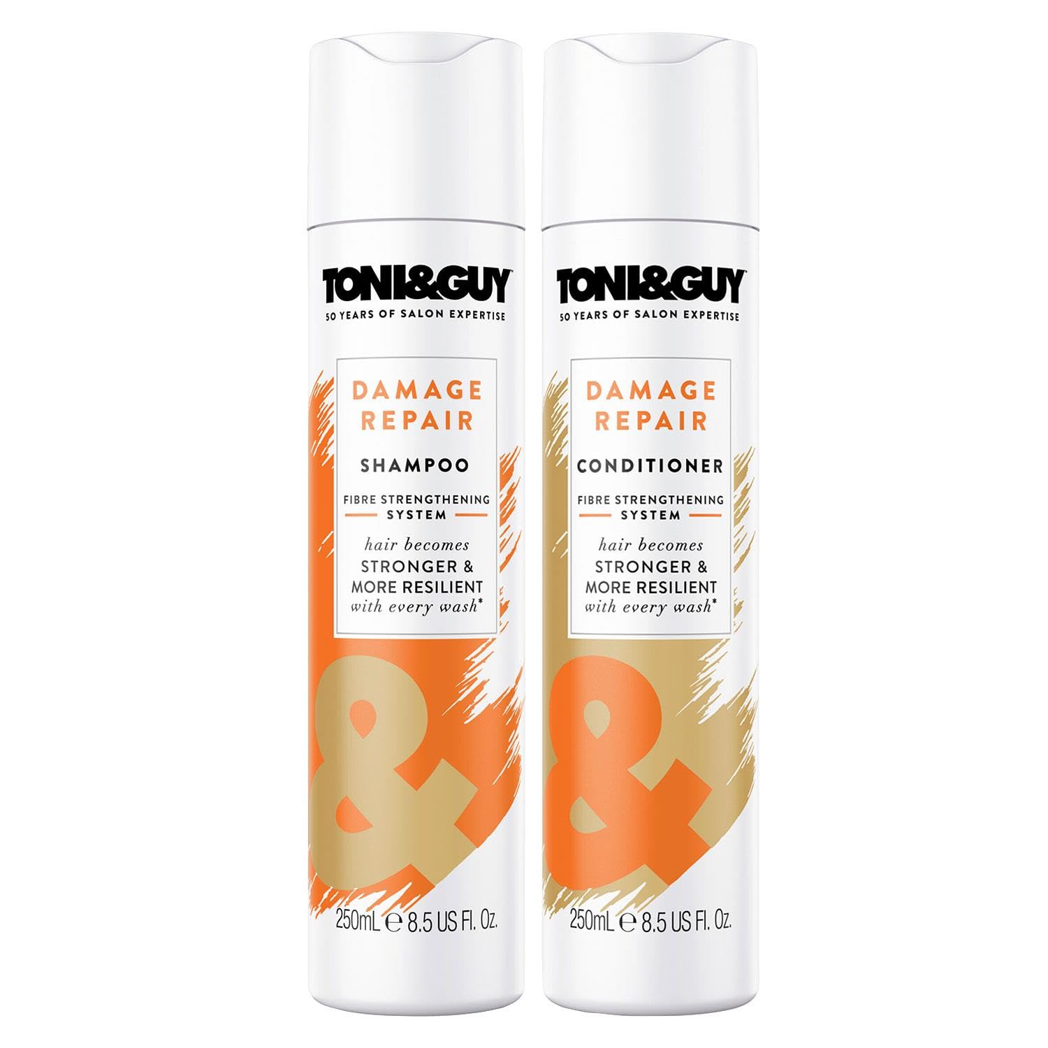 Toni&Guy Yıpranmış Saçlar İçin Şampuan 250ml + Yıpranmış Saçlar İçin Saç Kremi 250ml