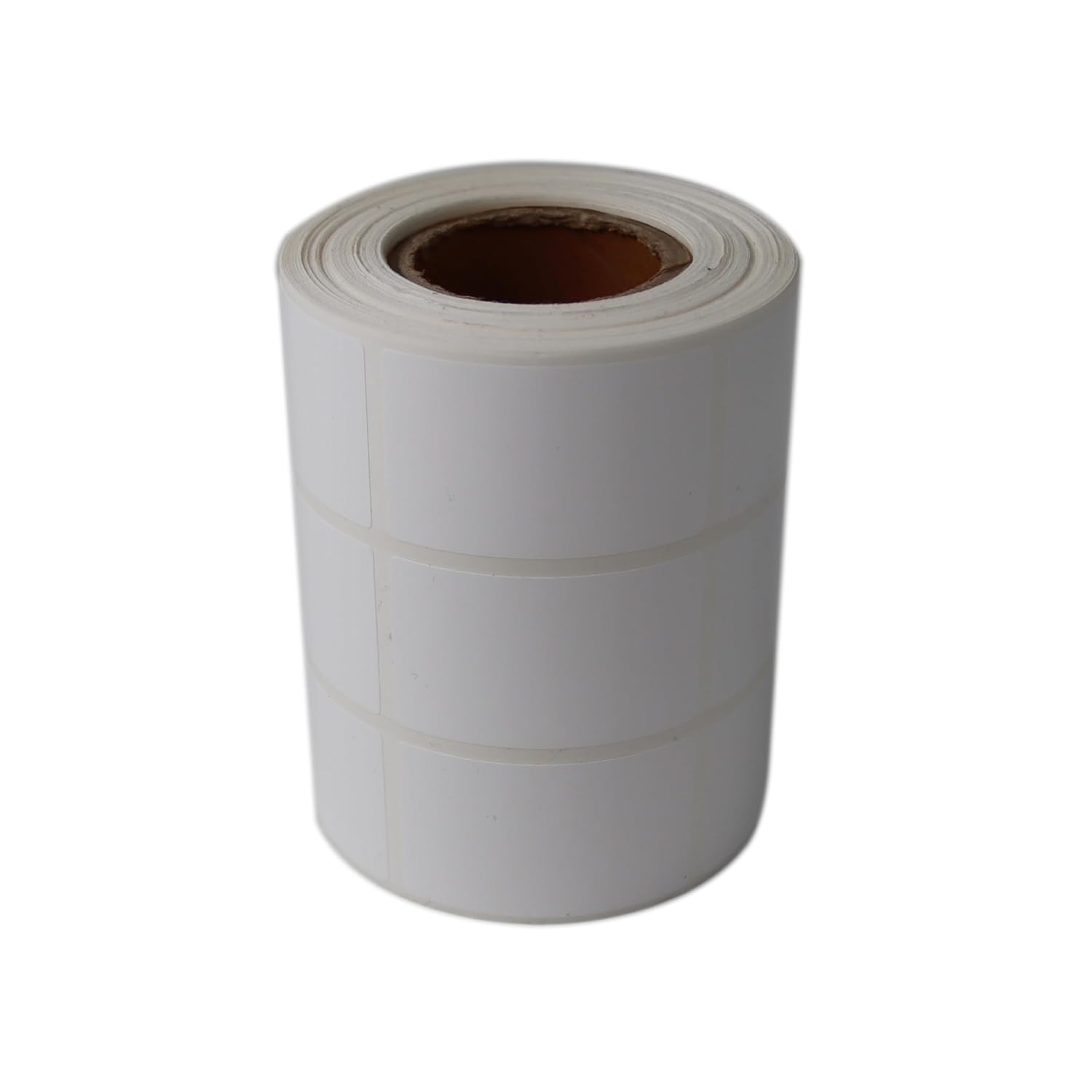 hazır etiketler , hazır al hızlı al PP Opak Etiket 30mm x 50mm Ruloda 1500 Adet Yan Yana 3 lü 40mm Kuka Çapında Yırtılmaya Dayanıklı Etiket