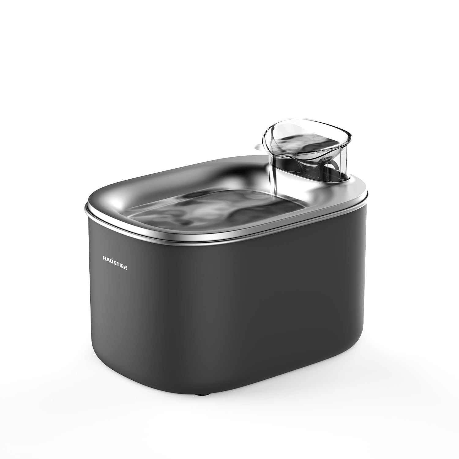 Haustier WF007L Otomatik Kedi Su Sebili,Kedi Su Çeşmesi, Su Şelalesi, Su Pınarı 3.5Lt Geniş Hazne, Bpa Içermez, Ultra Sessiz (Siyah)