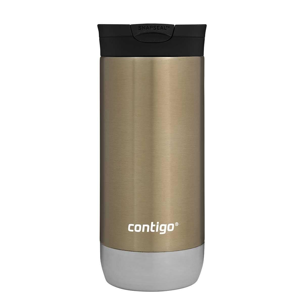 Contigo Huron Pro Snapseal Termos Bardak 470 ml Kahverengi