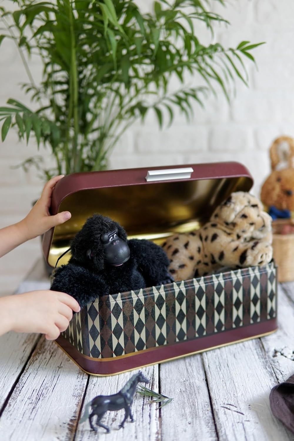 EVLE-Metal Ekmek Sepeti, Ekmek Kutusu - Metal Ekmeklik, Circus (Circus)