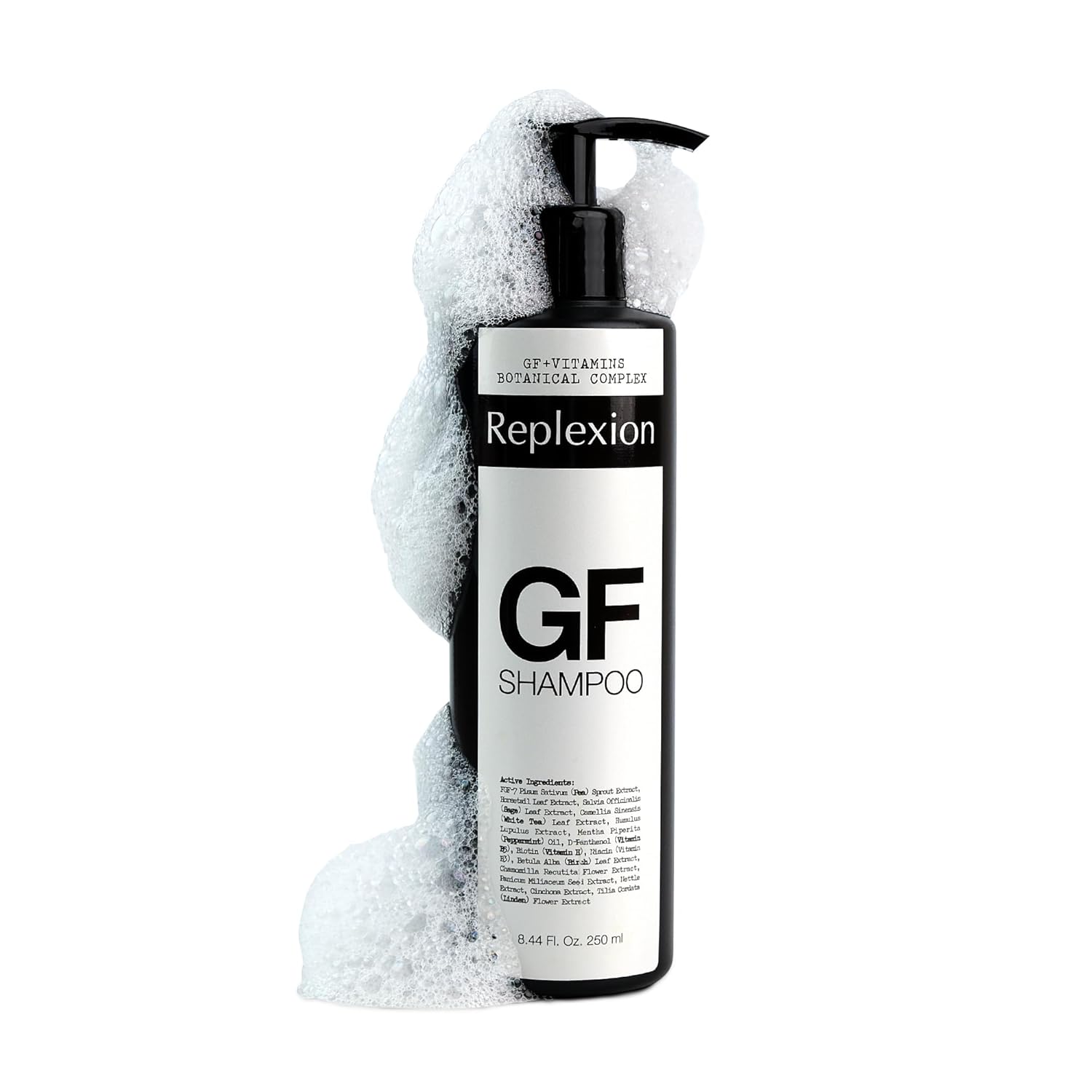 Replexion GF Shampoo 250ml – Anti-Hair Loss & Saç Kalınlaştırıcı Şampuan