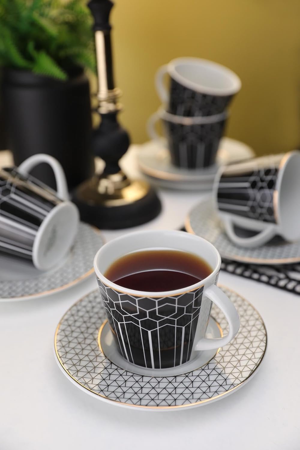 Kütahya Porselen Toledo 12 Parça 6 Kişilik Çay Takımı 12445