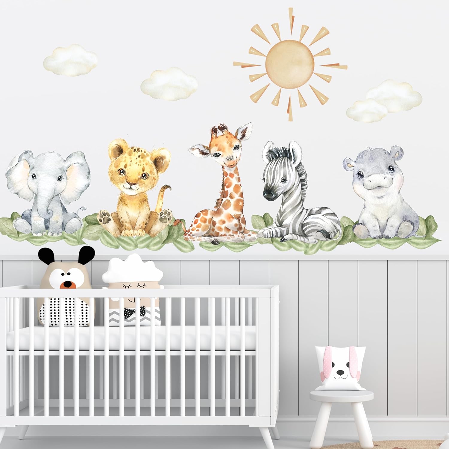Happy DECALS Orman Hayvanları Duvar Etiketi