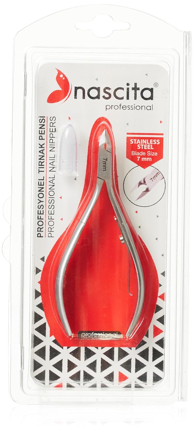 Nascita Paslanmaz Çelik 7mm Tırnak Eti Pensi - 33