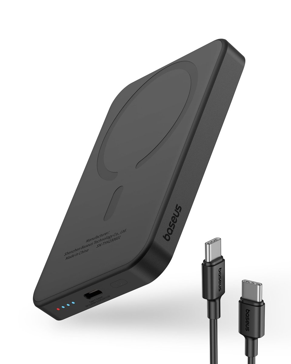 Baseus Magsafe Mini Wireless Powerbank 5.000 mAh 20W-Siyah