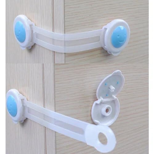 Ankanorm Çocuk Güvenliği Çekmece Kilidi, Dolap Kapak Açma Engelleyici Mandal, Bebek Güvenlik Kapak Dolap Çekmece Kayışı