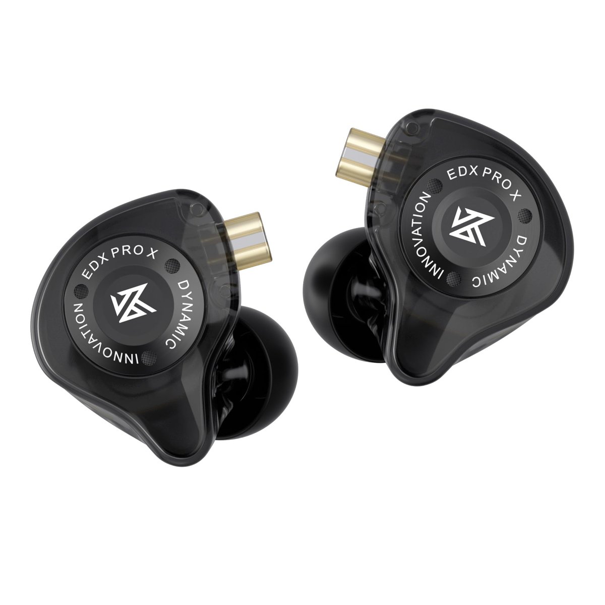 KZ EDX Pro X Kulak Monitörü Kulaklık, HiFi Stereo IEM Dinamik Sürücü Kablolu Kulaklık, Çıkarılabilir Kablo, Şarkıcılar Müzisyenler Audiophile için Derin Bas Gürültü İzolasyonlu Kulaklıklar (Klasik,