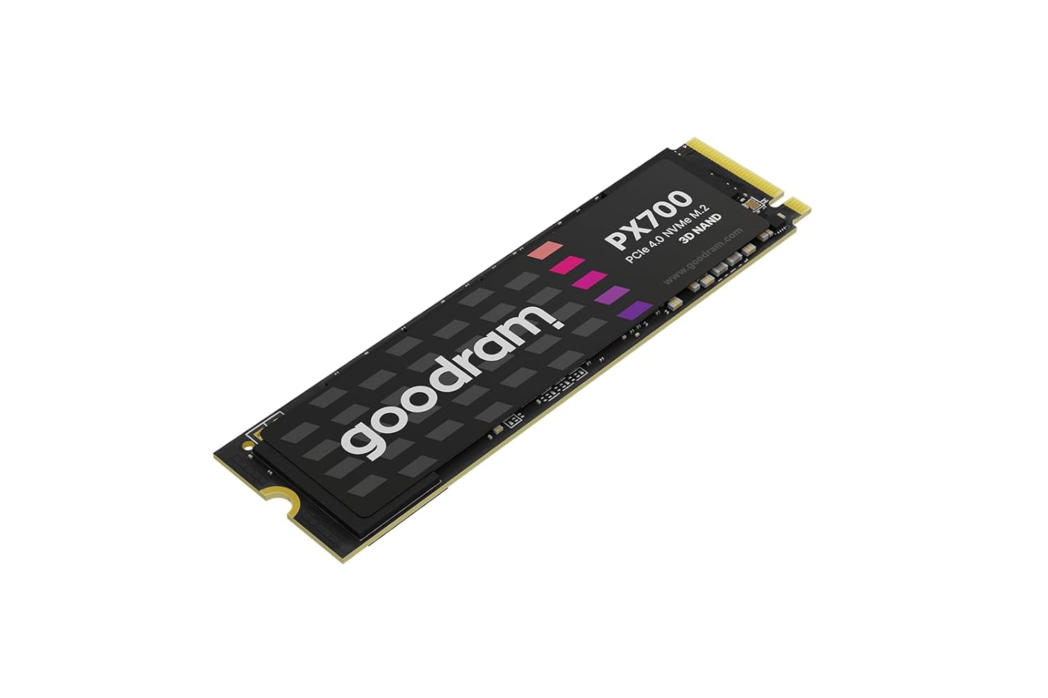 GOODRAM PX700 1TB SSD – PCIe Gen4, NVMe, 7400MB/s Okuma, 6500MB/s Yazma, SSDPR-PX700-01T-80