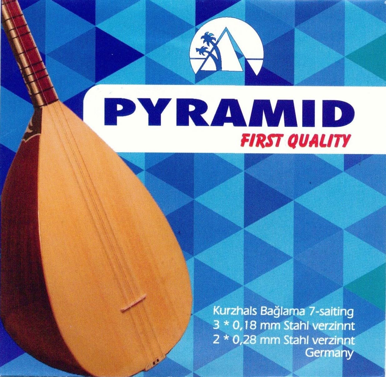 Pyramid Premium Kalite Kısa Sap Bağlama Teli 0.18 mm