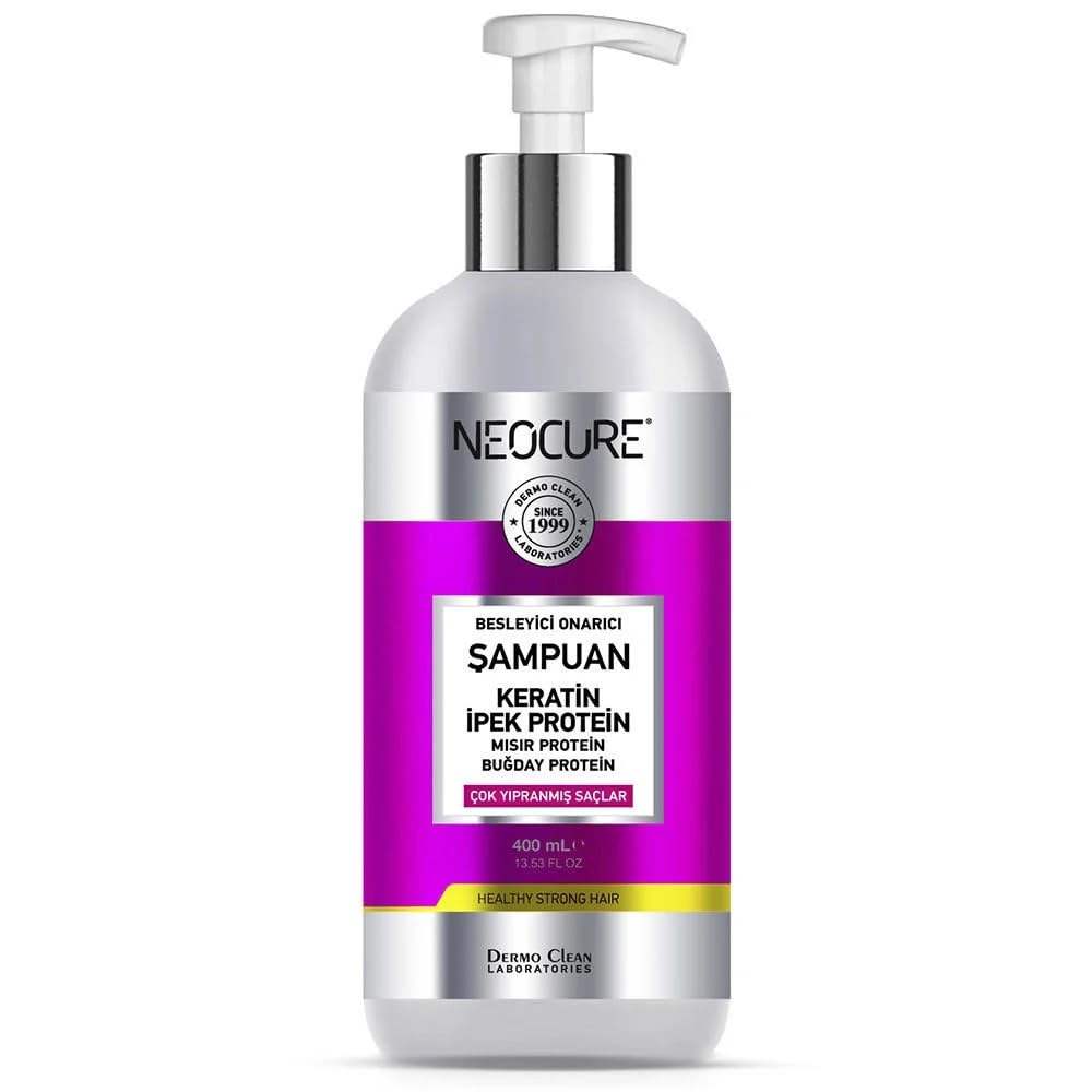 Neo Cure Dermo Clean Neo Cure Keratin İpek Protein Şampuan 400 Mililitre