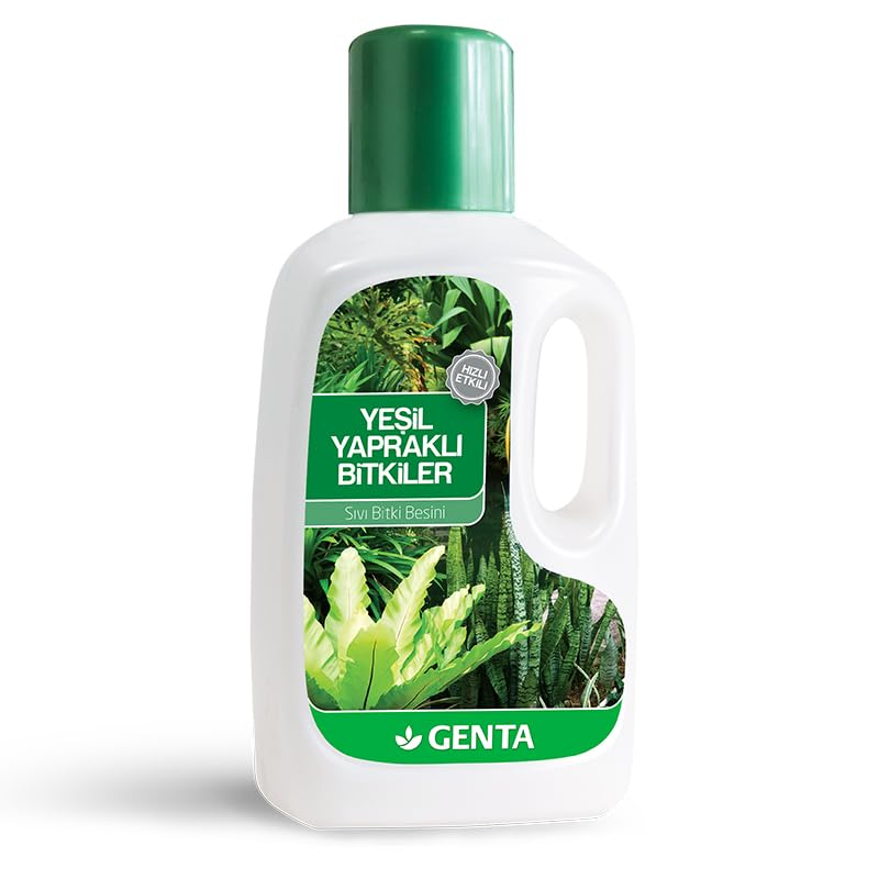 Genta Yeşil Yapraklı Bitkiler İçin Sıvı Besin -Sıvı Gübre 500 ml