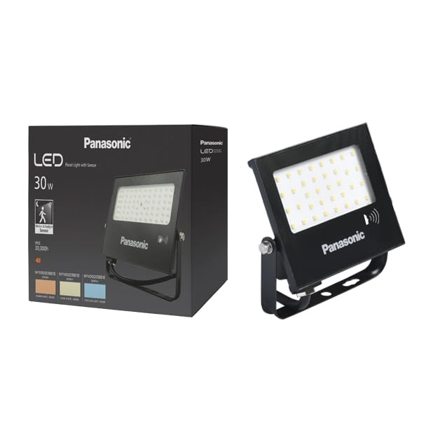 PANASONIC LED PROJEKTÖR SENSORLÜ, SICAK BEYAZ IŞIK 30W 2450LM 3000K