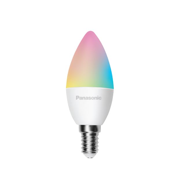 Panasonic LED Akıllı Bluetooth Wi-Fi RGB E14 Lamba 4,9W