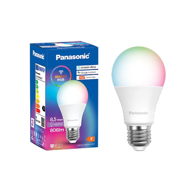 Panasonic LED Akıllı Bluetooth Wi-Fi RGB E27 Lamba 9W