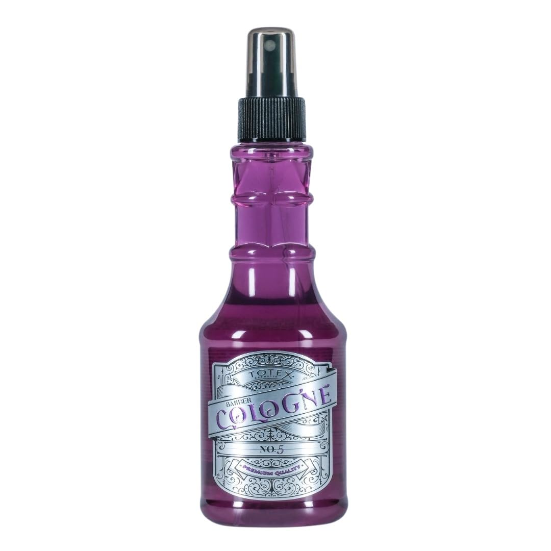 Totex Tıraş Sonrası Berber Kolonyası | Erkek Eau de Cologne | TF Black Orchic | Tıraş Sonrası Tahriş Önleyici Ferahlatıcı | No5 250 ml