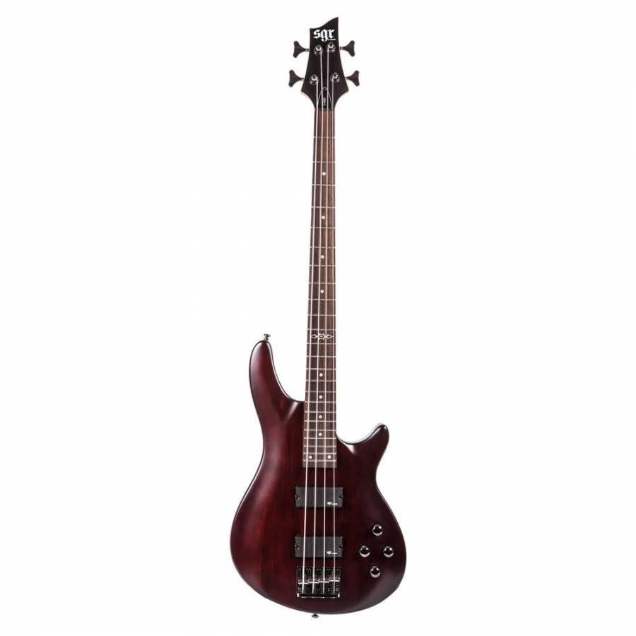 Schecter C-4 SGR Bas Gitar (Metallic Red)