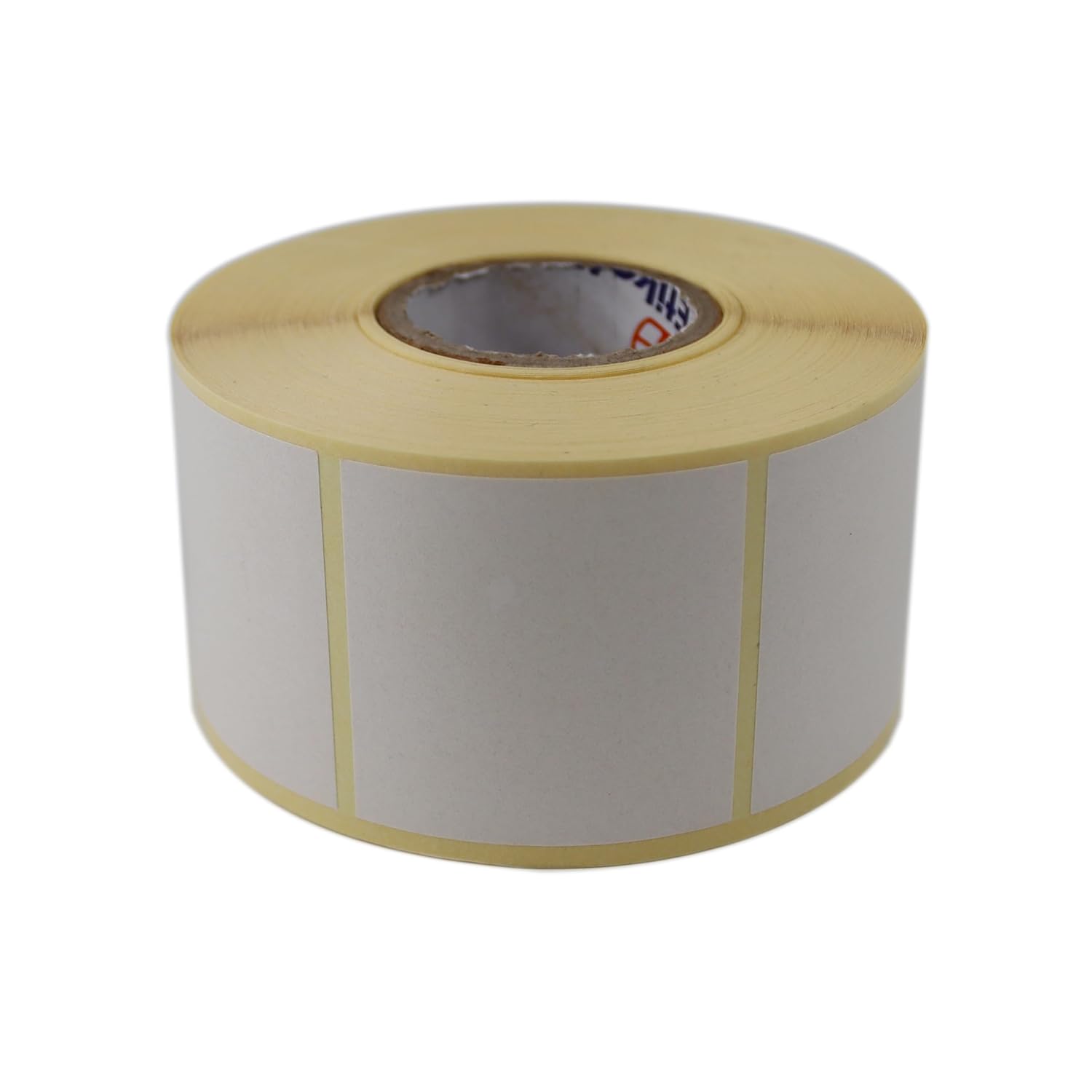 hazır etiketler , hazır al hızlı al Vellum Etiket 50mm x 50mm Ruloda 1000 Adet Etiket 40mm Kuka Çapında Baskısız Not Alma Etiketi