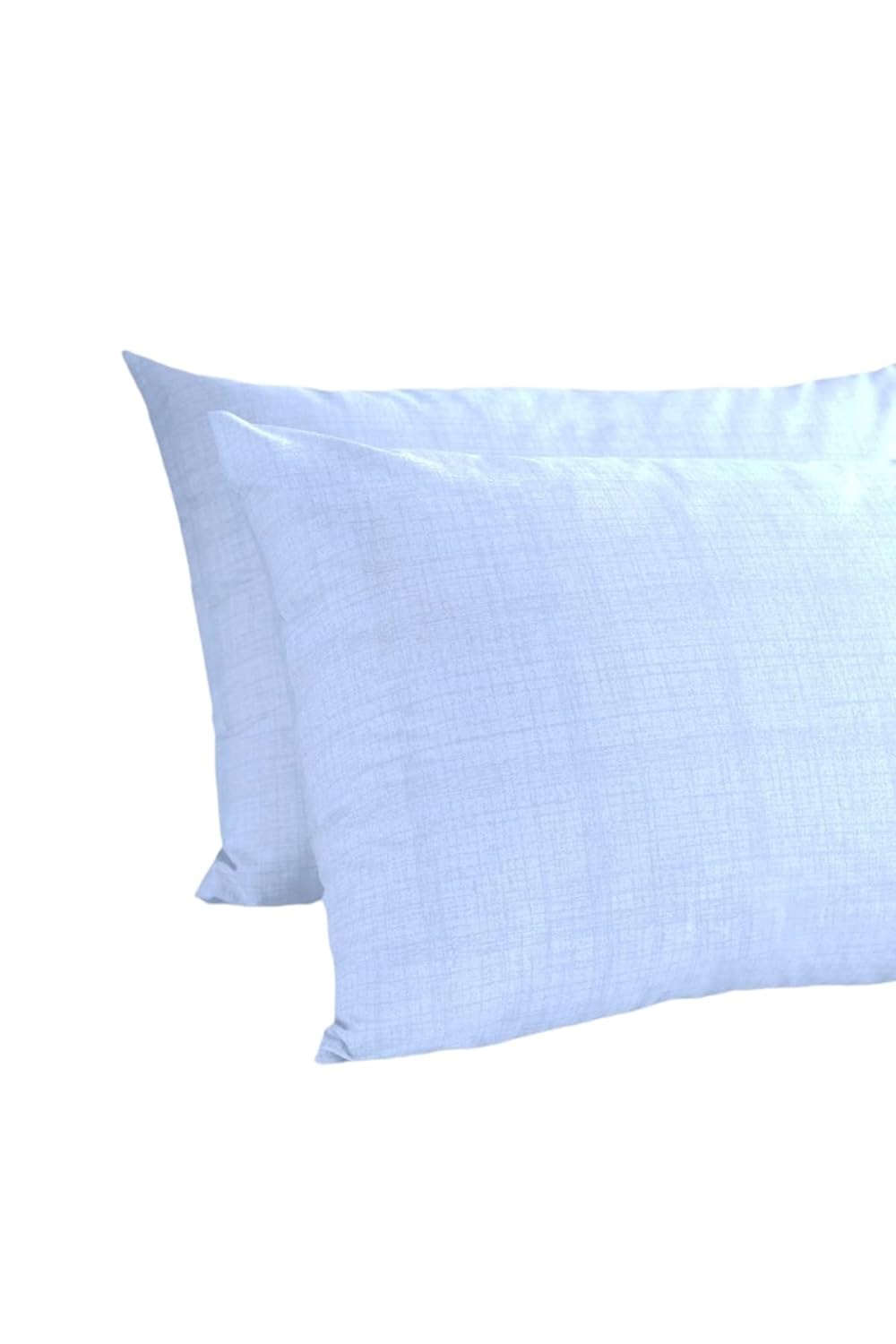 Alla Turca-Ranforce 2'li Yastık Kılıfı 50x70 Cm Açık Mavi (Açık Mavi / 50 x 70)