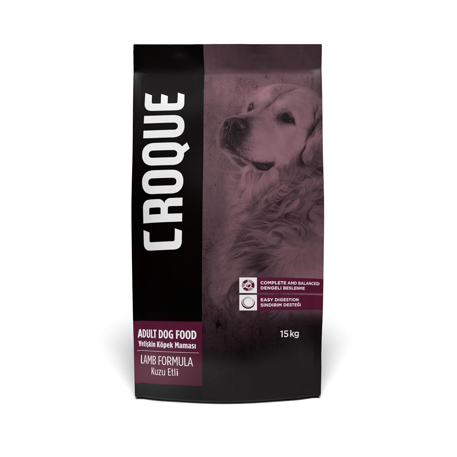 Croque Kuzulu Yetişkin Köpek Maması 15kg