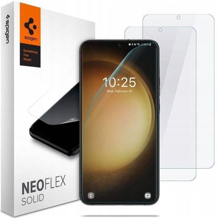 Spigen Galaxy S24 ile uyumlu Ekran Koruyucu Film Neo Flex Solid HD (2 Adet) - AFL07439