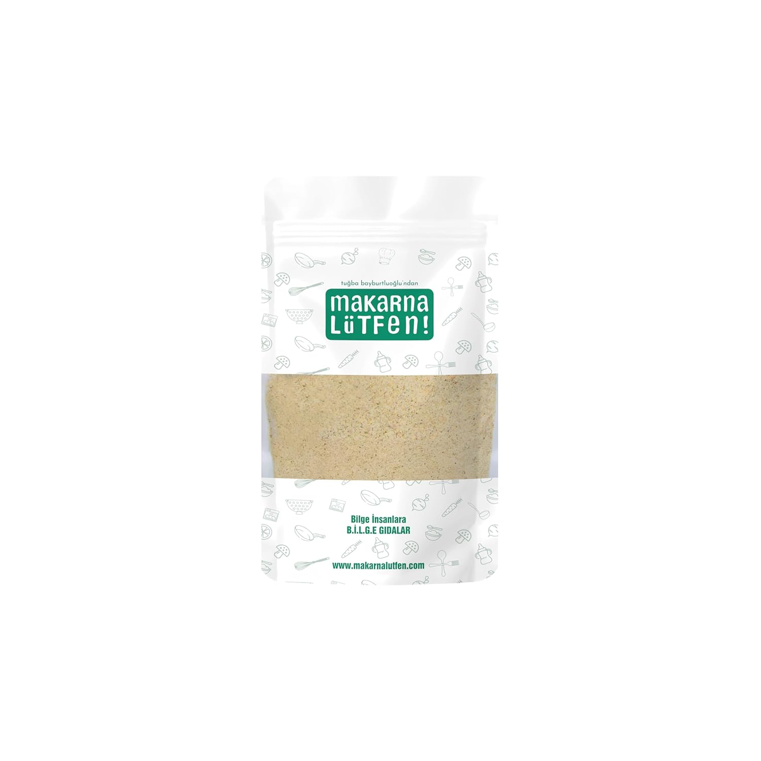 makarna lütfen! Yeşil Sebzeli Muhallebi Unu Karışımı +8 Ay 200 Gram