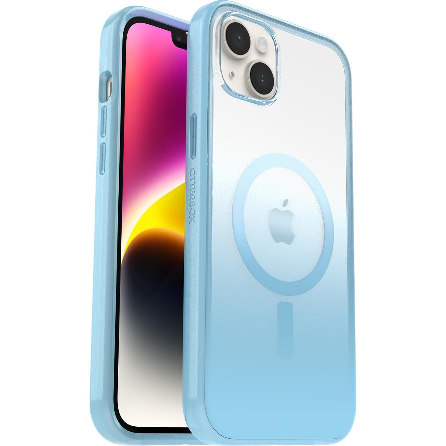 OtterBox iPhone 14 Plus için MagSafe şeffaf kılıf serisi, darbeye dayanıklı, düşmeye dayanıklı, ultra ince, koruyucu ince kılıf, 2X askeri standartlara göre test edilmiştir, Regalia
