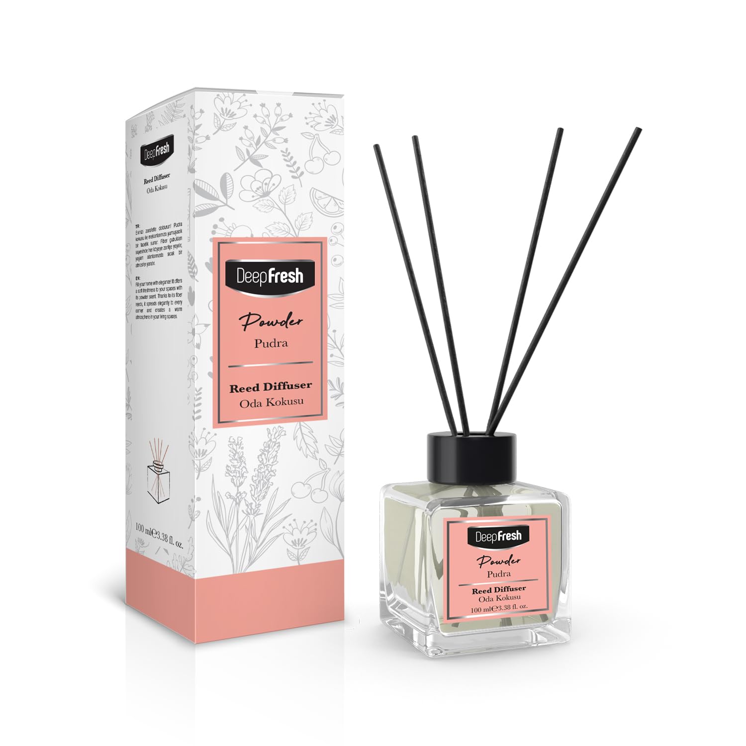 Deep Fresh Çubuklu Oda Kokusu 100 ml (Pudra)