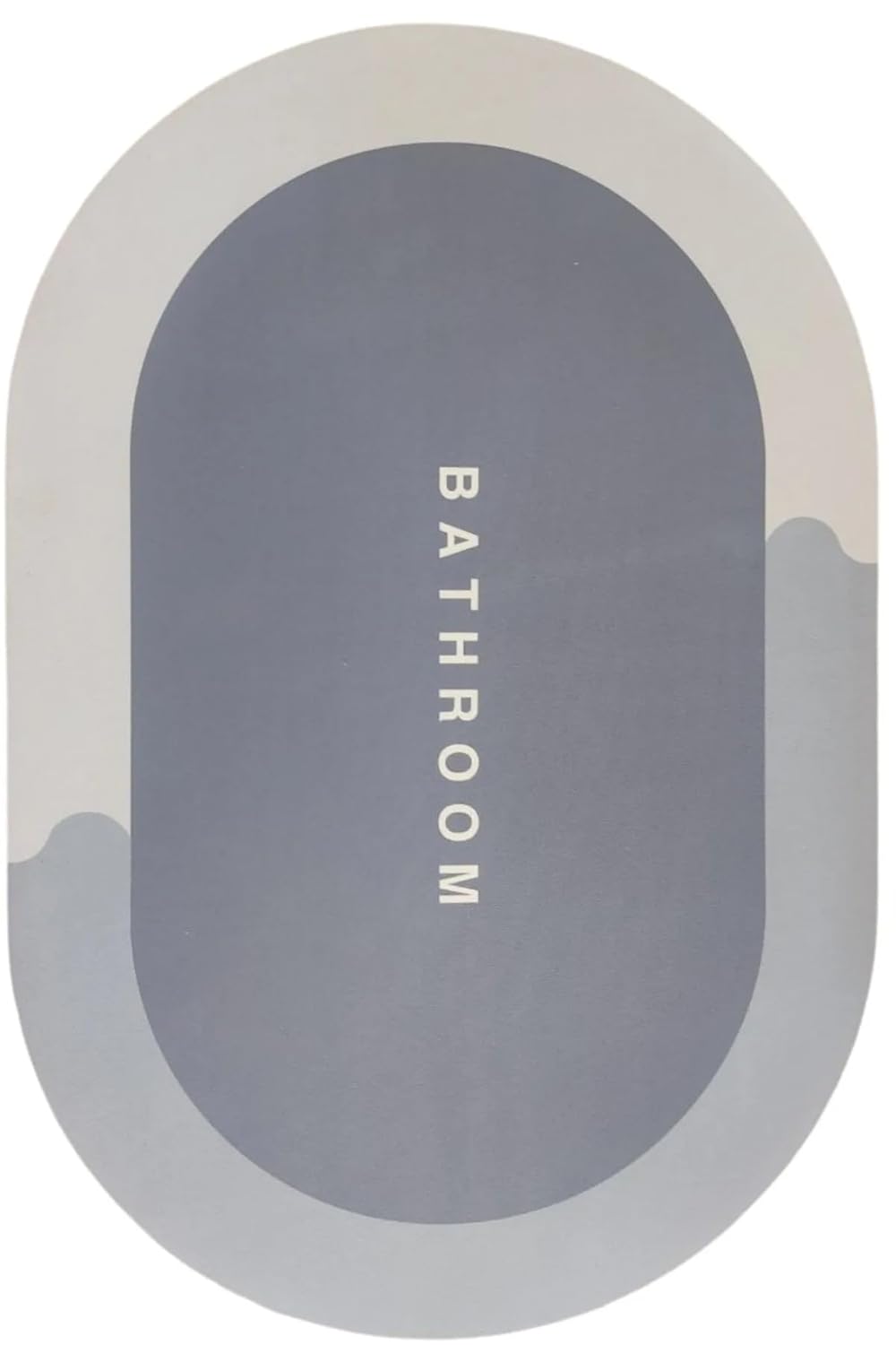 Sogex Banyo Paspası Deri Taban Kaydırmaz Banyo Paspası (60 * 40) (Lila)