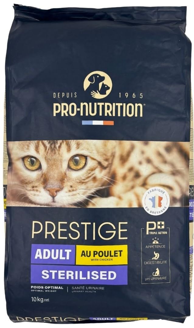 Pro Nutrition Prestige Kedi Yetişkin Sterilize Tavuk 10Kg
