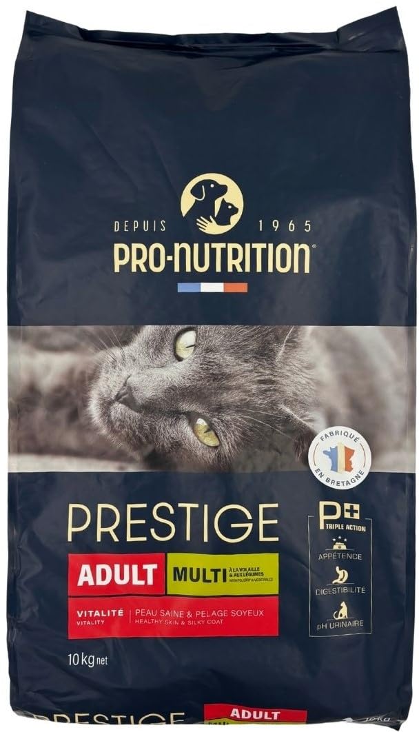 Pro Nutrition Prestige Adult Yetişkin Tavuklu ve Sebzeli Kedi Maması 10Kg