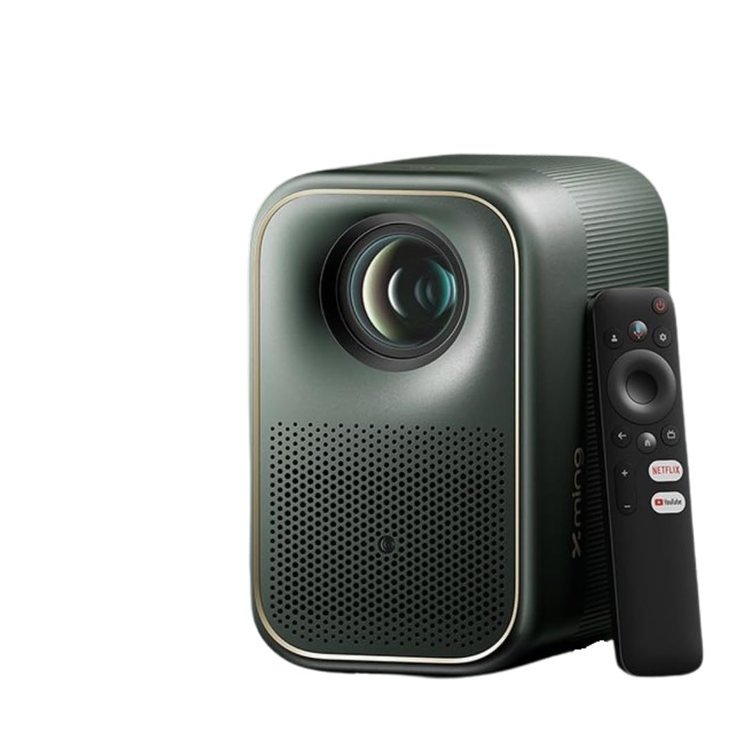 Formovie Xming Page One Projeksiyon Cihazı, Google TV, 500 CVIA Lümen, Dolby Vision & Audio, HDMI 2.1, USB 3.0, Boston Acoustics Hoparlör, Oto-Odaklama, Oto-Keystone