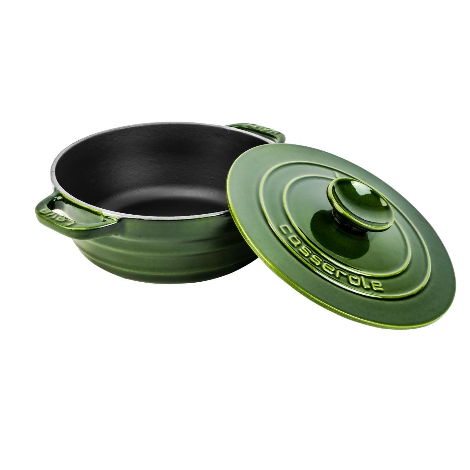 Lava Döküm Yuvarlak Tencere Döküm Demir Kapak Experience Majolik Serisi Çap(Ø)28cm