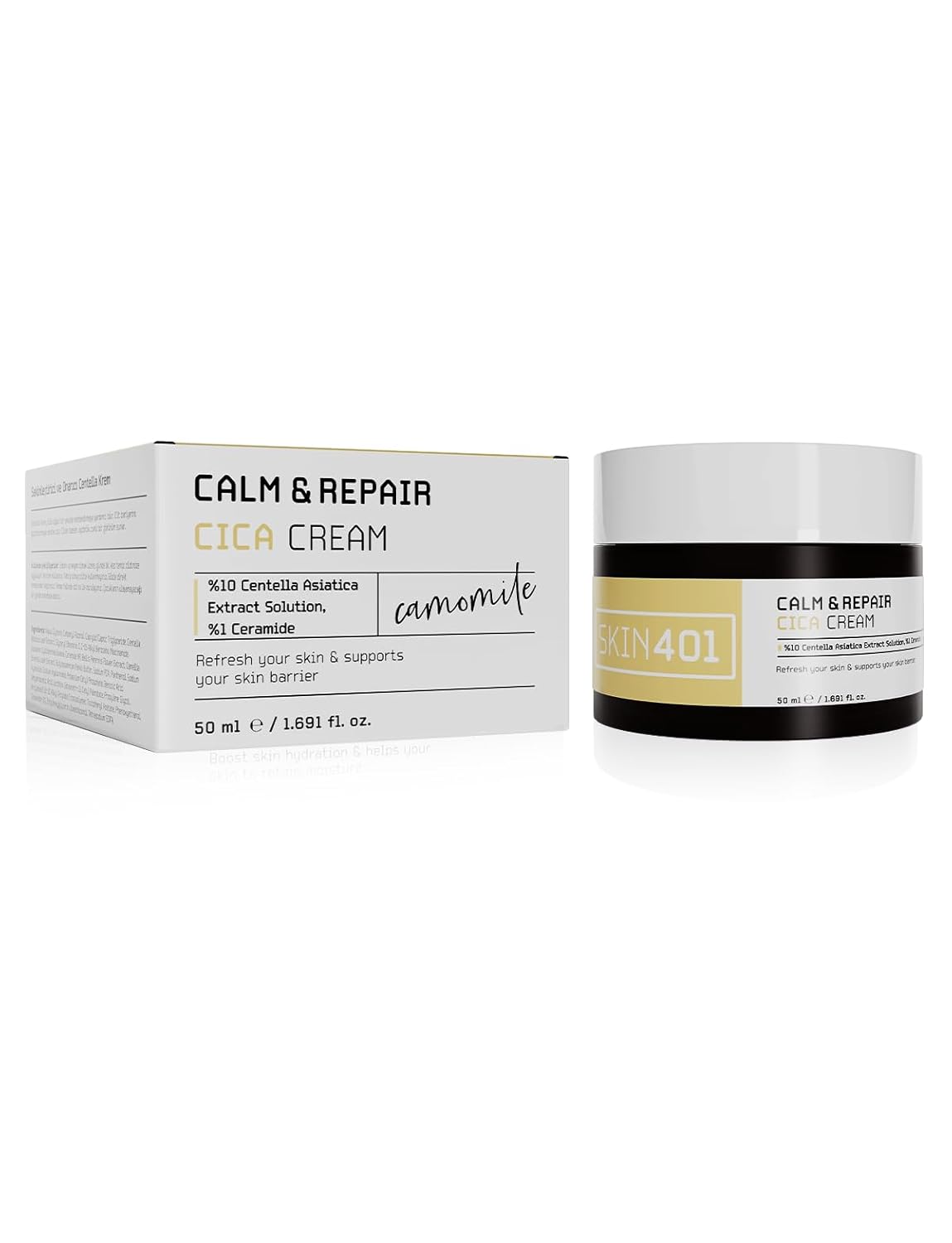 Skin401 Sakinleştirici ve Bariyer Onarıcı Centella Krem 50ml
