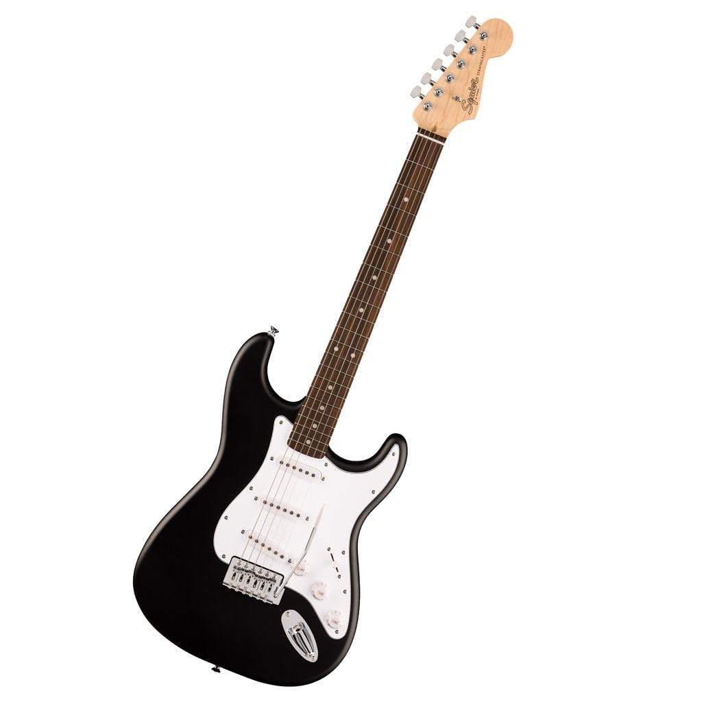 Fender Squier Debut Serisi Stratocaster Elektrikli Gitar, Beginner Gitar, 2 Yıllık Garanti, Siyah
