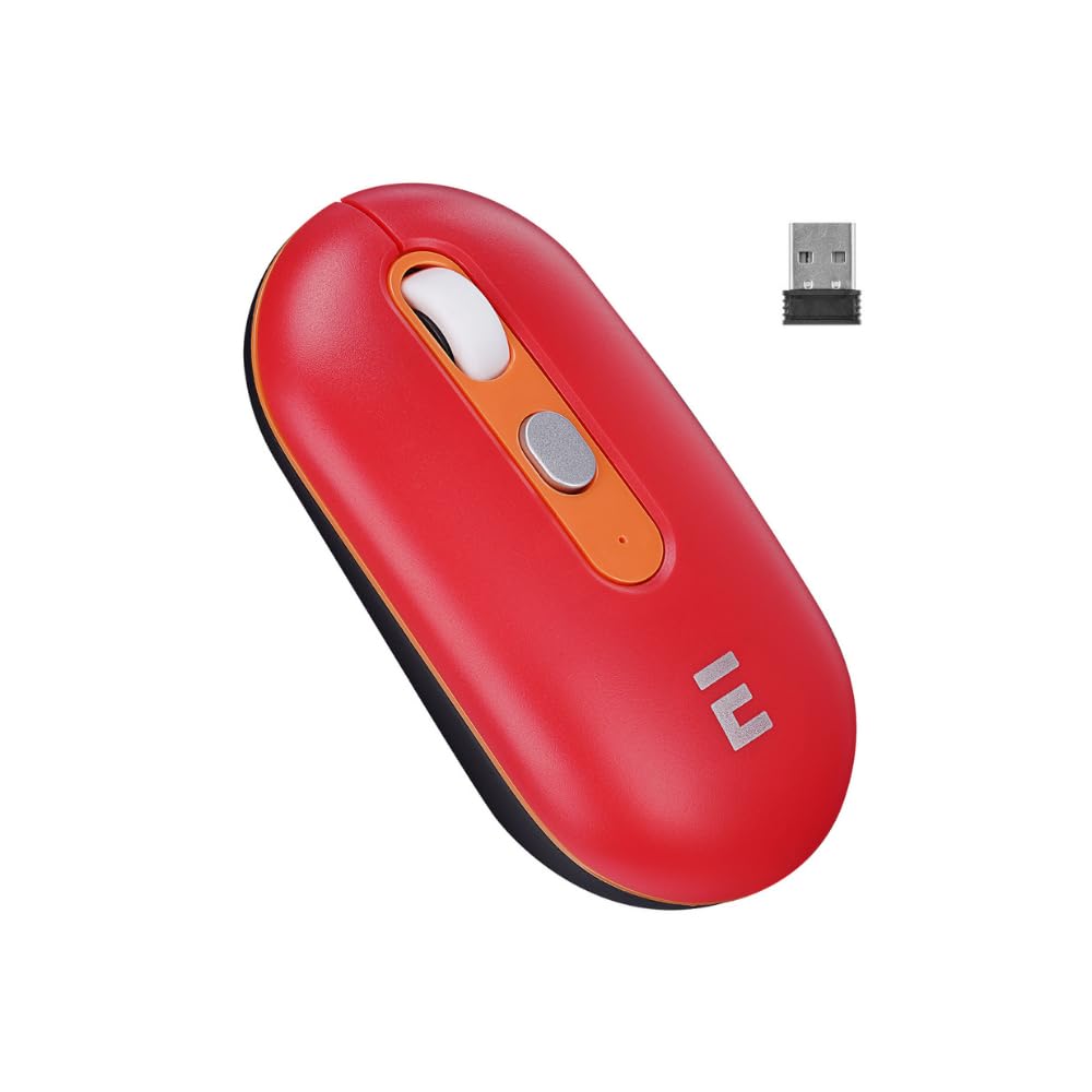 Everest SMW-444 Usb Kırmızı Bluetooth ve 2.4Ghz Optik Wireless Mouse