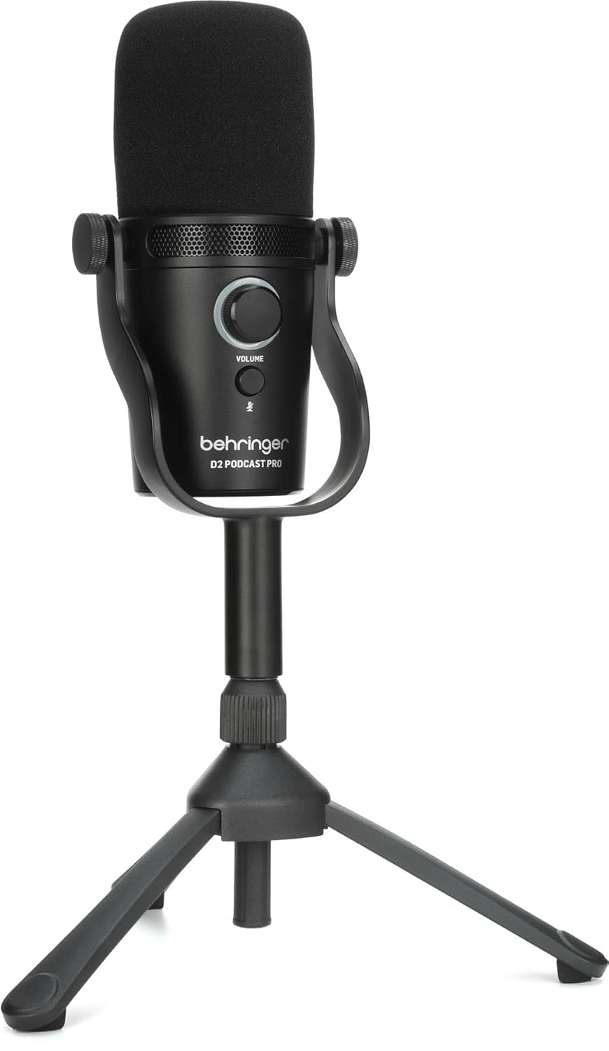 Behringer D2 Podcast Pro Büyük diyaframlı Dinamik USB Mikrofon