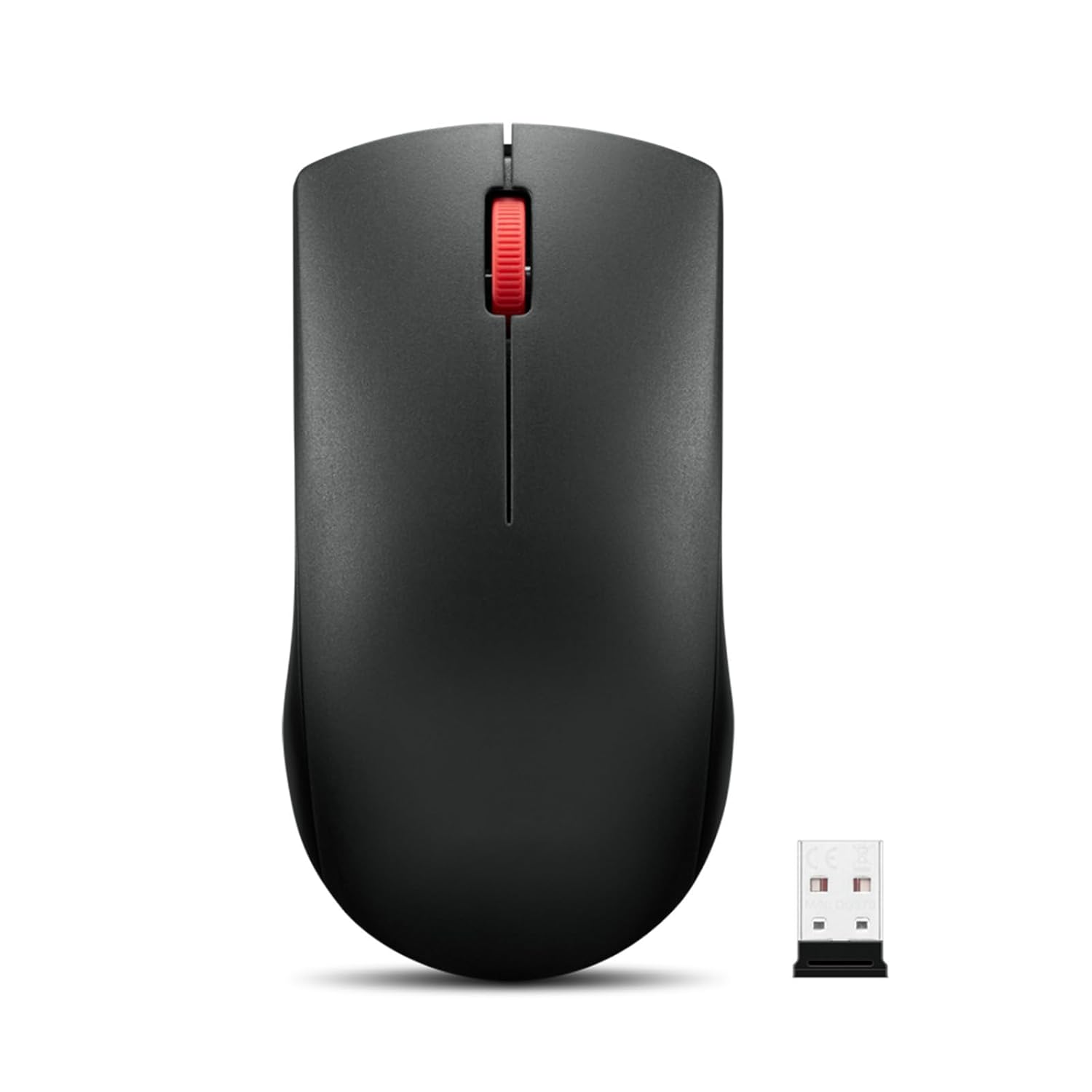 Lenovo Kablosuz Fare (WL150) - 2.4G Nano USB-A Çok Yönlü Ergonomik Fare - 3 Milyon Tıklama, 1.000 DPI - Taşınabilir Kompakt Kablosuz Tasarım - Bilgisayar ve Dizüstü Bilgisayar Aksesuarları