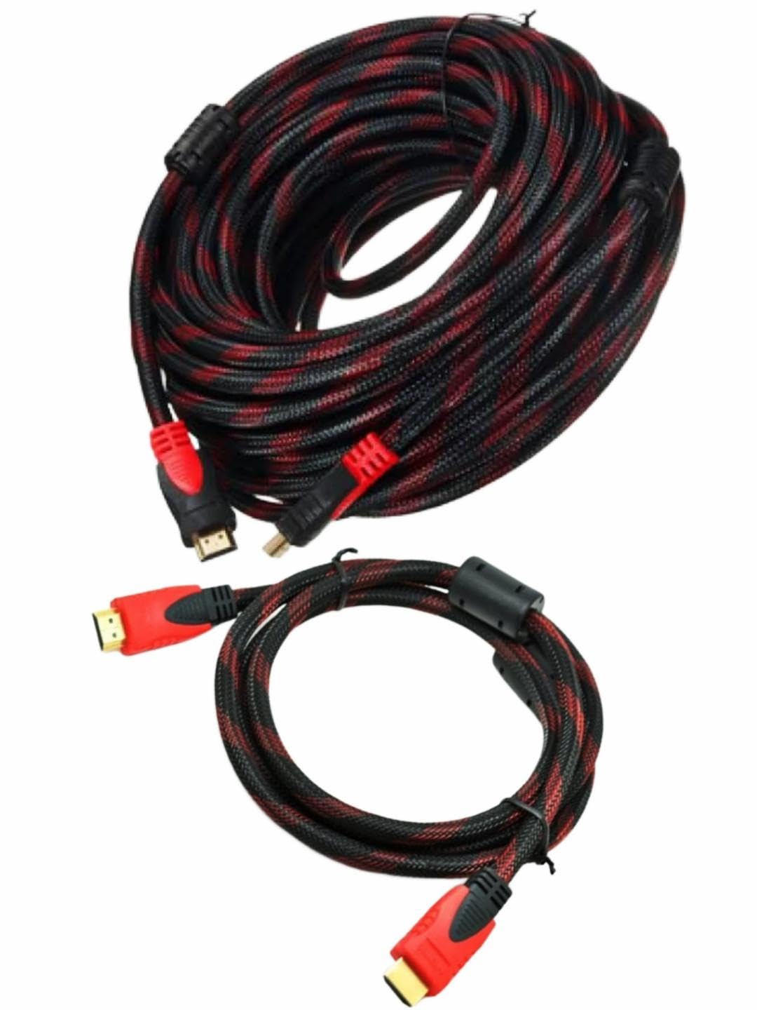 Fully 4K HDMI 50 FT Kablo (HDMI 2.0,18Gbps) Ultra Yüksek Hızlı Altın Uçlu, Ethernet Kablosu, 4K @ 60HZ 2K 1080P 3D ARC UHD TV Monitörü Dizüstü Bilgisayar Xbox PS4/PS5 vb ile Uyumlu (1,5 METRE)