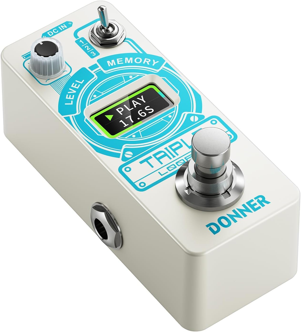 Donner Triple Looper Pedalı