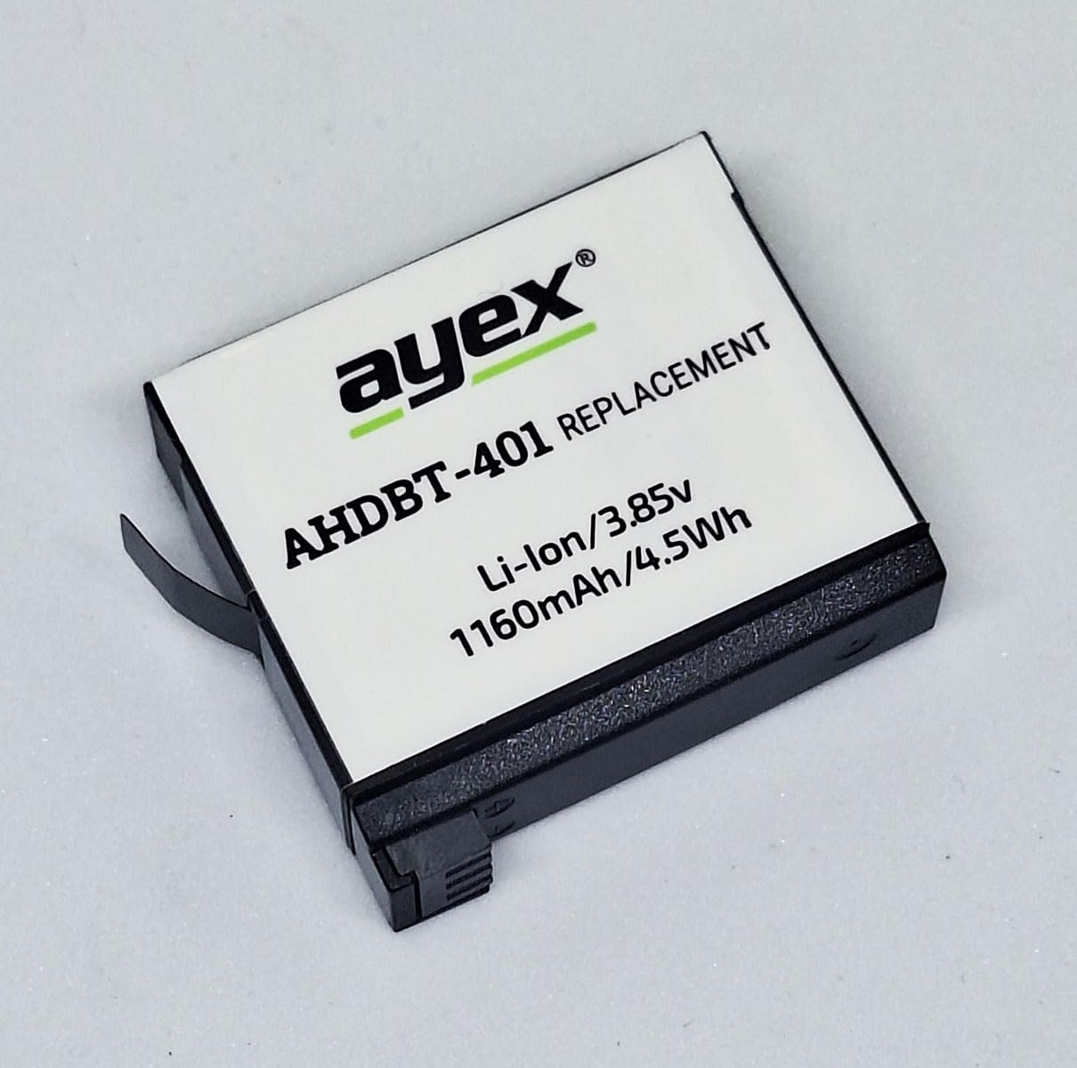 Ayex AHDBT-401 Batarya, GoPro, HERO4 Kamera İle Uyumlu