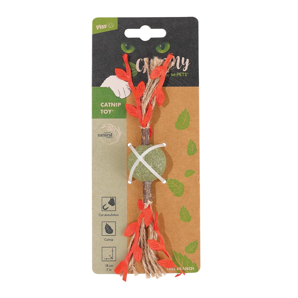 M-PETS CHARMY BRANCY CATNİPLİ KEDİ OYUNCAĞI RED
