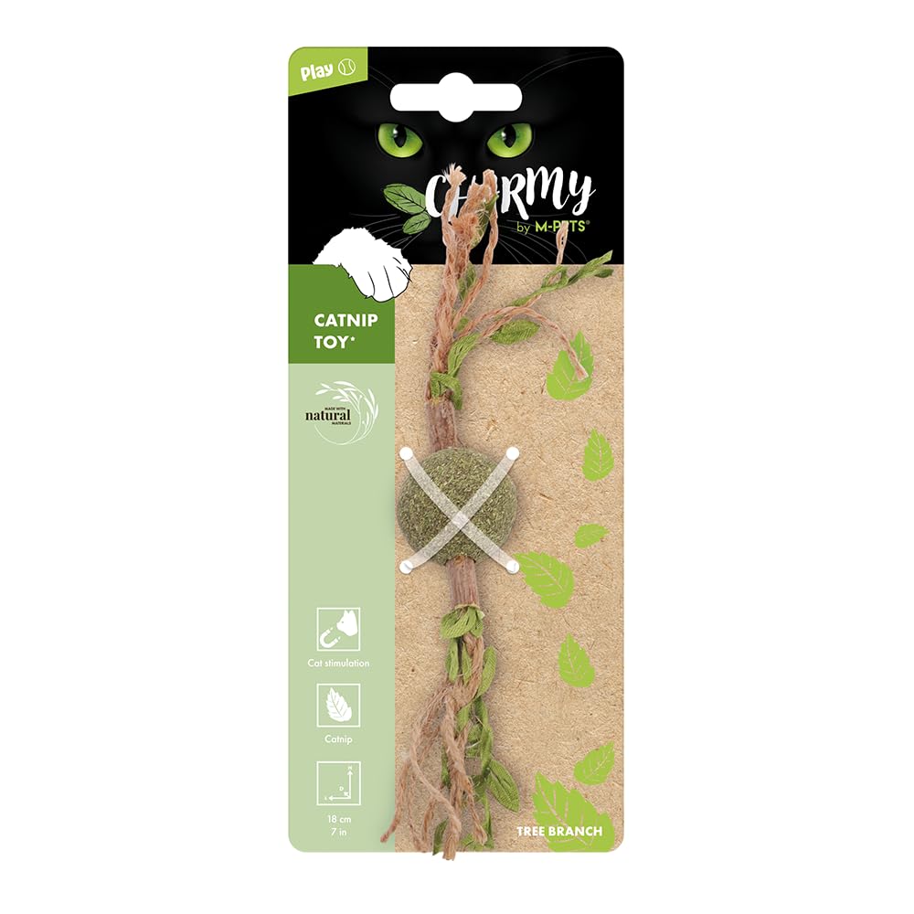 M-PETS CHARMY BRANCY CATNİPLİ KEDİ OYUNCAĞI GREEN
