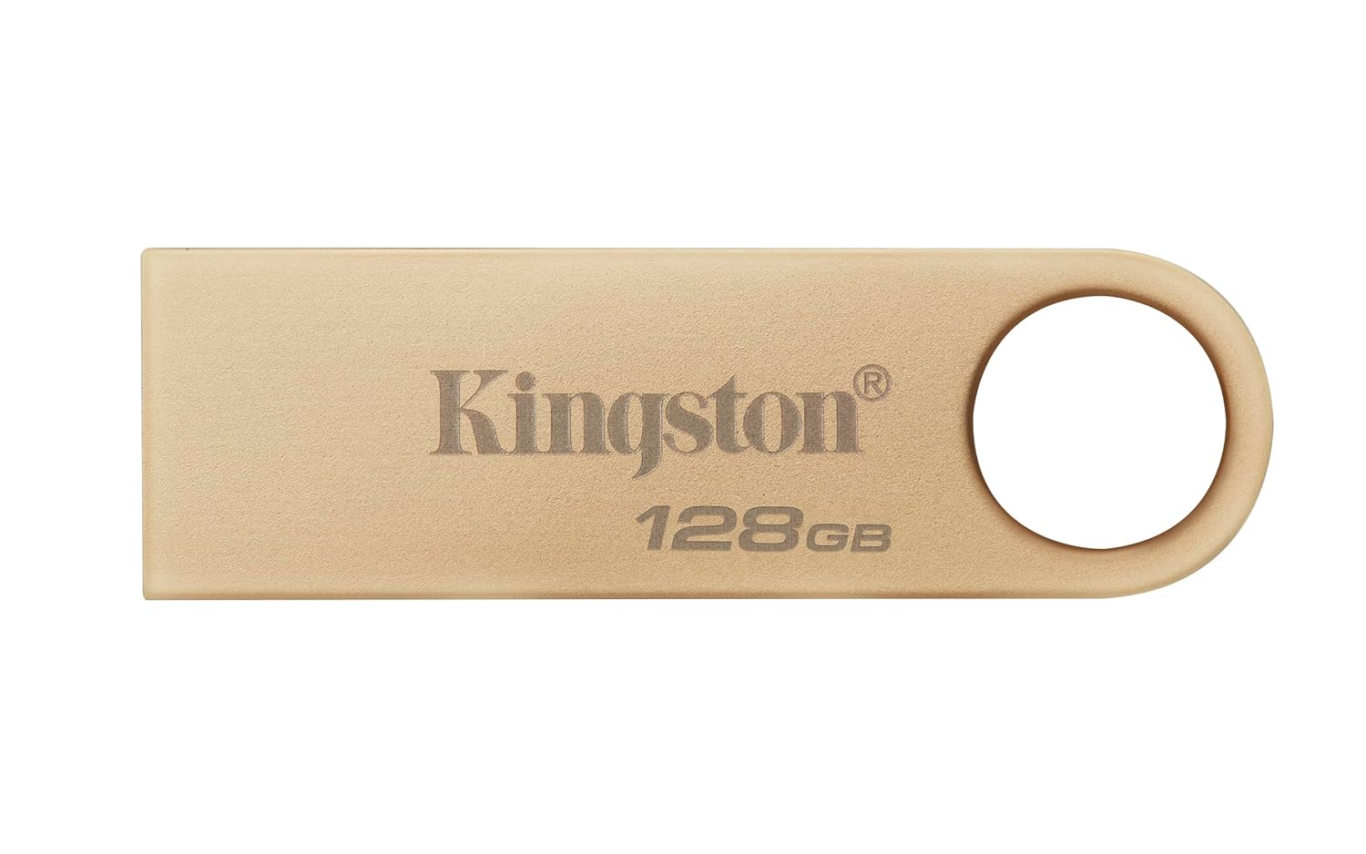 Kingston DataTraveler SE9 Gen 3-128GB - 220MB/s okuma - metal - USB bellek 3.2 Gen 1 -altın