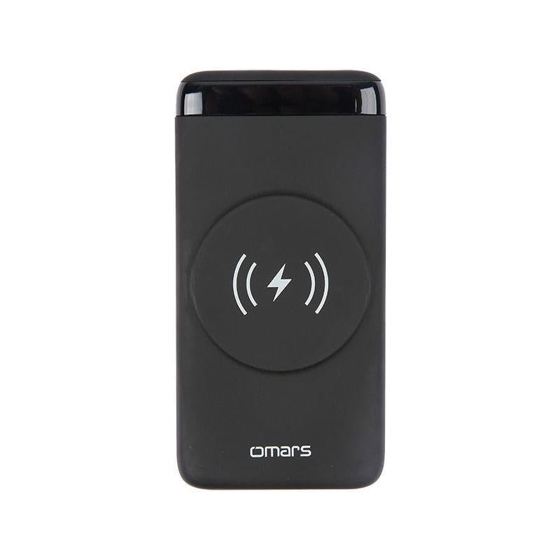 Omars 20W 10000mAh Kablosuz Şarj Powerbank LED Göstergeli USB Type-C ve Magsafe Uyumlu - Hızlı Şarj, Çoklu Bağlantı