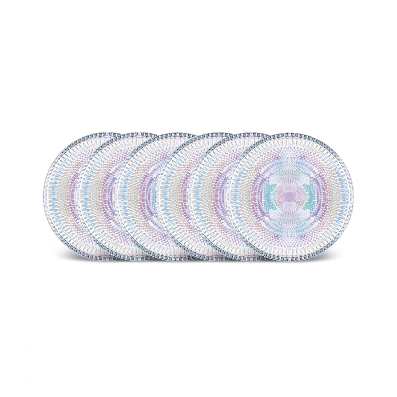 KARACA ESTELA YENİ 21 CM 6 PARÇA CAM PASTA SETİ