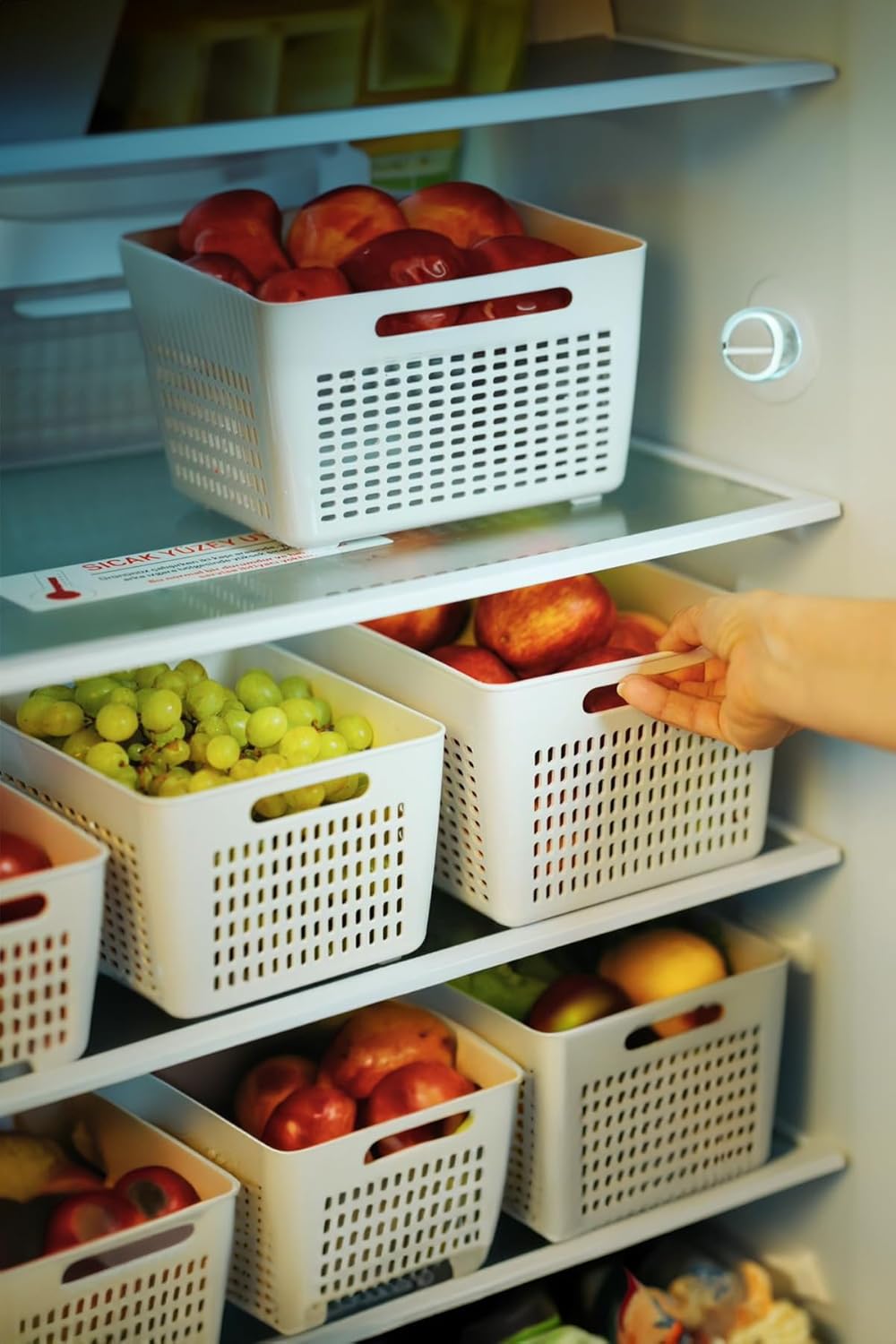 Selka Home 3'lü Küçük Boy Lavin Süzgeç (2 Litre) EKRU